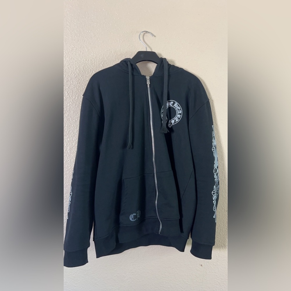Chrome Hearts Zip-up Hoodie Size XL